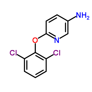 6-(2,6-Dichlorophenoxy)pyridin-3-amineStructure,218457-65-9Structure 6-(2,6-Dichlorophenoxy)pyridin-3-amine Structure,218457-65-9Structure