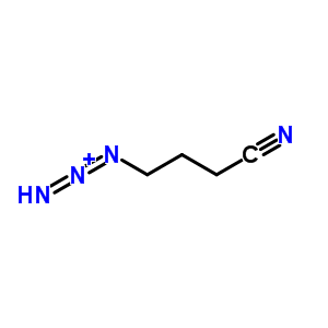 Butanenitrile, 4-azido-Structure,21994-40-1Structure Butanenitrile, 4-azido- Structure,21994-40-1Structure