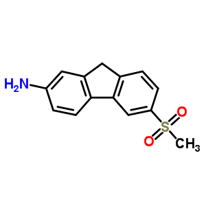 9H-fluoren-2-amine,6-(methylsulfonyl)-Structure,22010-75-9Structure 9H-fluoren-2-amine,6-(methylsulfonyl)- Structure,22010-75-9Structure