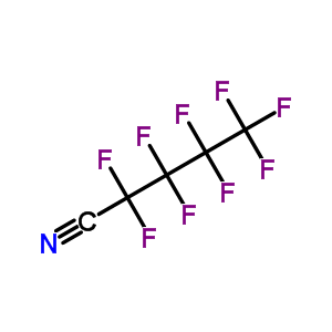 NonafluoropentanenitrileStructure,22325-71-9Structure Nonafluoropentanenitrile Structure,22325-71-9Structure