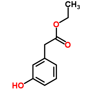3-羥基-苯乙酸乙酯結(jié)構(gòu)式_22446-38-4結(jié)構(gòu)式