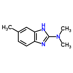 1H-benzimidazol-2-amine,n,n-dimethyl-5-methyl-(9ci)Structure,22704-51-4Structure 1H-benzimidazol-2-amine,n,n-dimethyl-5-methyl-(9ci) Structure,22704-51-4Structure
