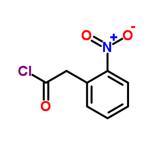 (2-Nitrophenyl)acetyl chlorideStructure,22751-23-1Structure (2-Nitrophenyl)acetyl chloride Structure,22751-23-1Structure