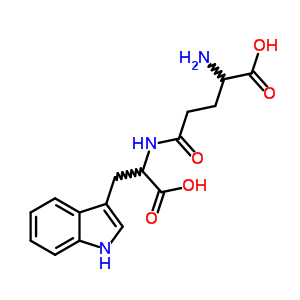 gamma-D-谷氨酰-L-色氨酸結(jié)構(gòu)式_229305-39-9結(jié)構(gòu)式