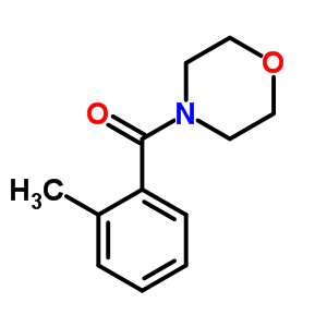 Methanone,(2-methylphenyl)-4-morpholinyl-Structure,22978-34-3Structure Methanone,(2-methylphenyl)-4-morpholinyl- Structure,22978-34-3Structure