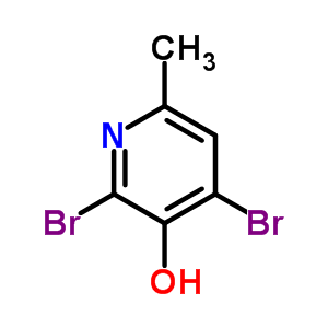 2,4-Dibromo-3-hydroxy-6-picolineStructure,23003-29-4Structure 2,4-Dibromo-3-hydroxy-6-picoline Structure,23003-29-4Structure
