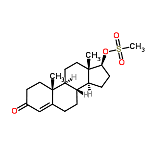 Testosterone methanesulfonateStructure,23067-29-0Structure Testosterone methanesulfonate Structure,23067-29-0Structure
