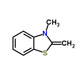 2,3-Dihydro-3-methyl-2-methylenebenzothiazoleStructure,23574-67-6Structure 2,3-Dihydro-3-methyl-2-methylenebenzothiazole Structure,23574-67-6Structure