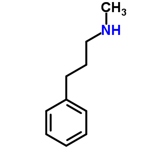 甲基-(3-苯基丙基)-胺結(jié)構(gòu)式_23580-89-4結(jié)構(gòu)式