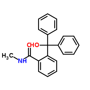 Benzamide,2-(hydroxydiphenylmethyl)-n-methyl-Structure,23659-57-6Structure Benzamide,2-(hydroxydiphenylmethyl)-n-methyl- Structure,23659-57-6Structure