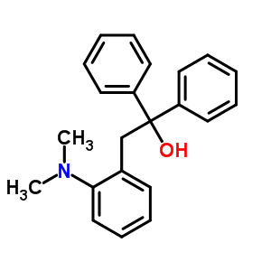 Benzeneethanol,2-(dimethylamino)-a,a-diphenyl-Structure,23666-96-8Structure Benzeneethanol,2-(dimethylamino)-a,a-diphenyl- Structure,23666-96-8Structure