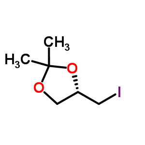 2,2-Dimethyl-4(s)-4-iodomethyl-1,3-dioxalaneStructure,23735-44-6Structure 2,2-Dimethyl-4(s)-4-iodomethyl-1,3-dioxalane Structure,23735-44-6Structure