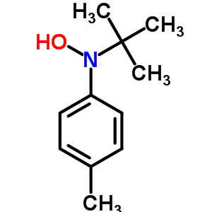 Benzenamine,n-(1,1-dimethylethyl)-n-hydroxy-4-methyl-Structure,23819-52-5Structure Benzenamine,n-(1,1-dimethylethyl)-n-hydroxy-4-methyl- Structure,23819-52-5Structure