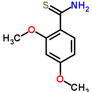 2,4-DimethoxythiobenzamideStructure,23822-07-3Structure 2,4-Dimethoxythiobenzamide Structure,23822-07-3Structure