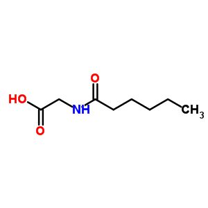 N-(1-oxohexyl)-glycineStructure,24003-67-6Structure N-(1-oxohexyl)-glycine Structure,24003-67-6Structure