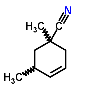 3-Cyclohexene-1-carbonitrile,1,5-dimethyl-Structure,24054-25-9Structure 3-Cyclohexene-1-carbonitrile,1,5-dimethyl- Structure,24054-25-9Structure