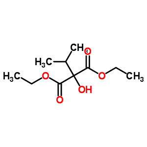 Isopropyl-tartronic acid diethyl esterStructure,24124-04-7Structure Isopropyl-tartronic acid diethyl ester Structure,24124-04-7Structure