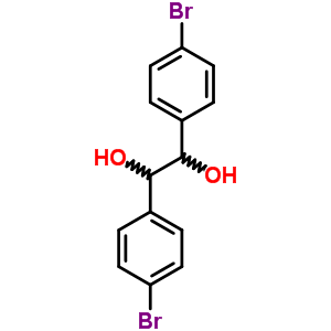 1,2-Ethanediol,1,2-bis(4-bromophenyl)-Structure,24133-54-8Structure 1,2-Ethanediol,1,2-bis(4-bromophenyl)- Structure,24133-54-8Structure