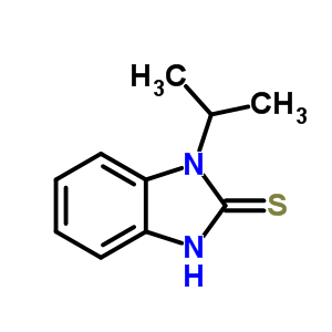 2H-benzimidazole-2-thione,1,3-dihydro-1-(1-methylethyl)-(9ci)Structure,2416-65-1Structure 2H-benzimidazole-2-thione,1,3-dihydro-1-(1-methylethyl)-(9ci) Structure,2416-65-1Structure