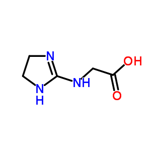 Glycine,n-(4,5-dihydro-1h-imidazol-2-yl)-Structure,24341-62-6Structure Glycine,n-(4,5-dihydro-1h-imidazol-2-yl)- Structure,24341-62-6Structure