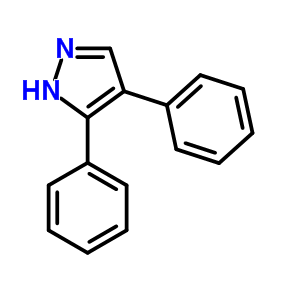 1H-pyrazole, 3,4-diphenyl-Structure,24567-08-6Structure 1H-pyrazole, 3,4-diphenyl- Structure,24567-08-6Structure