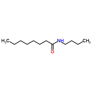 N-丁基辛烷酰胺結(jié)構(gòu)式_24928-30-1結(jié)構(gòu)式