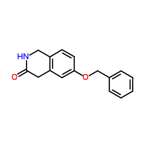 1,4-Dihydro-6-phenylmethoxy-3(2h)-isoquinolinoneStructure,252061-87-3Structure 1,4-Dihydro-6-phenylmethoxy-3(2h)-isoquinolinone Structure,252061-87-3Structure