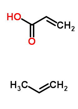 Propylene acrylic acid copolymerStructure,25214-24-8Structure Propylene acrylic acid copolymer Structure,25214-24-8Structure