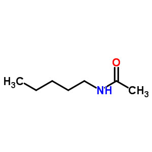 N-戊基-乙酰胺結(jié)構(gòu)式_2524-60-9結(jié)構(gòu)式