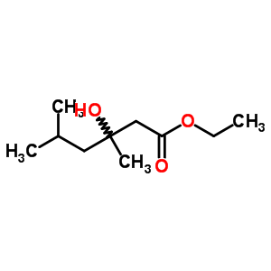 Hexanoic acid,3-hydroxy-3,5-dimethyl-, ethyl esterStructure,25409-20-5Structure Hexanoic acid,3-hydroxy-3,5-dimethyl-, ethyl ester Structure,25409-20-5Structure