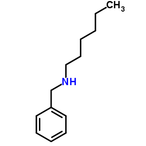 N-芐基-N-己基胺結(jié)構(gòu)式_25468-44-4結(jié)構(gòu)式
