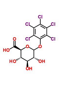 Pentachlorophenol glucuronideStructure,25631-33-8Structure Pentachlorophenol glucuronide Structure,25631-33-8Structure