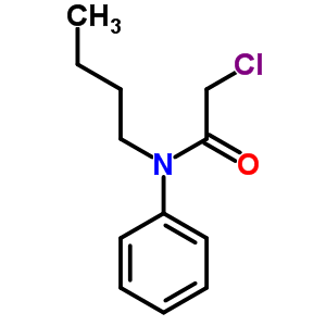 Acetamide,n-butyl-2-chloro-n-phenyl-Structure,2567-53-5Structure Acetamide,n-butyl-2-chloro-n-phenyl- Structure,2567-53-5Structure