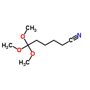 Hexanenitrile,6,6,6-trimethoxy-Structure,2568-83-4Structure Hexanenitrile,6,6,6-trimethoxy- Structure,2568-83-4Structure