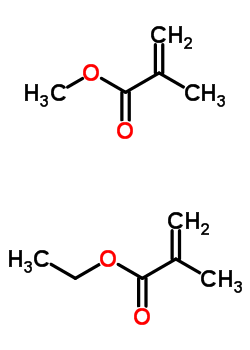 Poly(ethyl methacrylate-co-methyl methacrylate)Structure,25685-29-4Structure Poly(ethyl methacrylate-co-methyl methacrylate) Structure,25685-29-4Structure