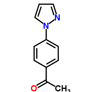 1-[4-(1h-pYrazol-1-yl)phenyl]ethanone Structure,25699-98-3Structure