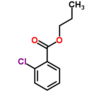 Benzoic acid,2-chloro-, propyl esterStructure,25800-28-6Structure Benzoic acid,2-chloro-, propyl ester Structure,25800-28-6Structure