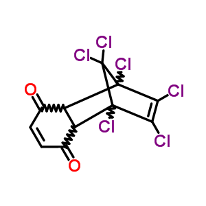 1,2,3,4,9,9-Hexachloro-1,4,4a,8a-tetrahydro-1,4-methanonaphthalene-5,8-dioneStructure,2591-92-6Structure 1,2,3,4,9,9-Hexachloro-1,4,4a,8a-tetrahydro-1,4-methanonaphthalene-5,8-dione Structure,2591-92-6Structure