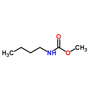 n-n-丁基氨基甲酸甲酯結(jié)構(gòu)式_2594-21-0結(jié)構(gòu)式