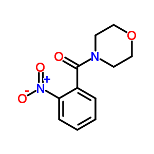 嗎啉(2-硝基苯基)甲酮結(jié)構(gòu)式_26162-89-0結(jié)構(gòu)式