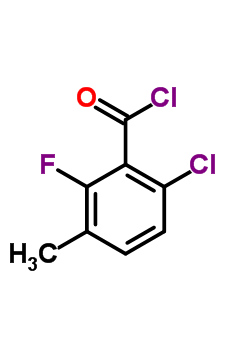 6-Chloro-2-fluoro-3-methylbenzoyl chlorideStructure,261762-81-6Structure 6-Chloro-2-fluoro-3-methylbenzoyl chloride Structure,261762-81-6Structure