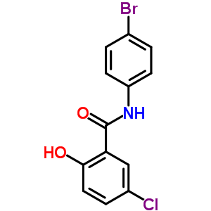 Benzamide,n-(4-bromophenyl)-5-chloro-2-hydroxy-Structure,2627-75-0Structure Benzamide,n-(4-bromophenyl)-5-chloro-2-hydroxy- Structure,2627-75-0Structure