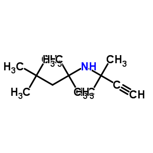 1 1-Dimethyl-n-tert-octylpropargylamineStructure,263254-99-5Structure 1 1-Dimethyl-n-tert-octylpropargylamine Structure,263254-99-5Structure