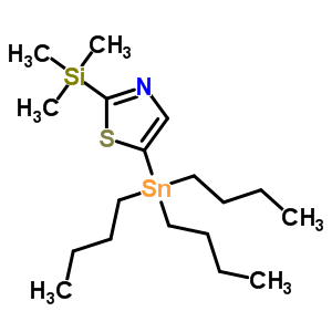 5-(Tributylstannyl)-2-(trimethylsilyl)thiazoleStructure,263868-71-9Structure 5-(Tributylstannyl)-2-(trimethylsilyl)thiazole Structure,263868-71-9Structure
