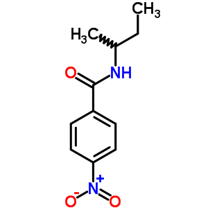 Benzamide,n-(1-methylpropyl)-4-nitro-Structure,2665-73-8Structure Benzamide,n-(1-methylpropyl)-4-nitro- Structure,2665-73-8Structure