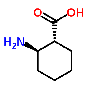 (1R,2R)-2-氨基環(huán)己甲酸結(jié)構(gòu)式_26685-83-6結(jié)構(gòu)式