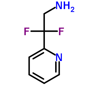 2,2-Difluoro-2-pyridin-2-ylethanamineStructure,267875-68-3Structure 2,2-Difluoro-2-pyridin-2-ylethanamine Structure,267875-68-3Structure