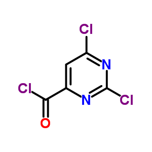 2,6-Dichloropyrimidine-4-carbonyl chlorideStructure,26830-94-4Structure 2,6-Dichloropyrimidine-4-carbonyl chloride Structure,26830-94-4Structure