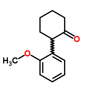 Cyclohexanone,2-(2-methoxyphenyl)-Structure,2702-90-1Structure Cyclohexanone,2-(2-methoxyphenyl)- Structure,2702-90-1Structure