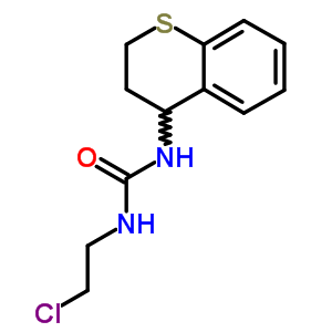 Urea,n-(2-chloroethyl)-n-(3,4-dihydro-2h-1-benzothiopyran-4-yl)-Structure,27047-62-7Structure Urea,n-(2-chloroethyl)-n-(3,4-dihydro-2h-1-benzothiopyran-4-yl)- Structure,27047-62-7Structure